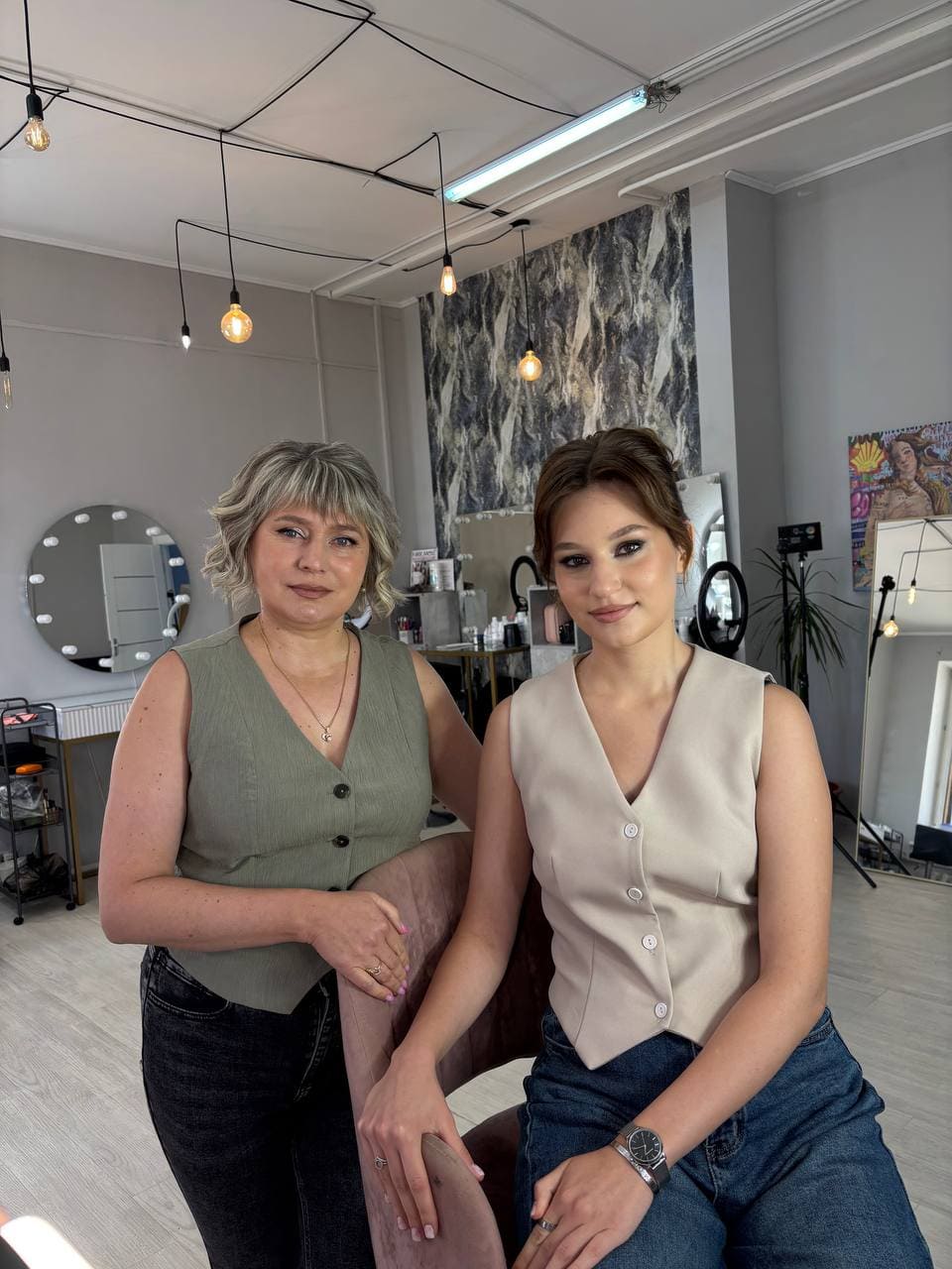 Вечерний/Nude макияж